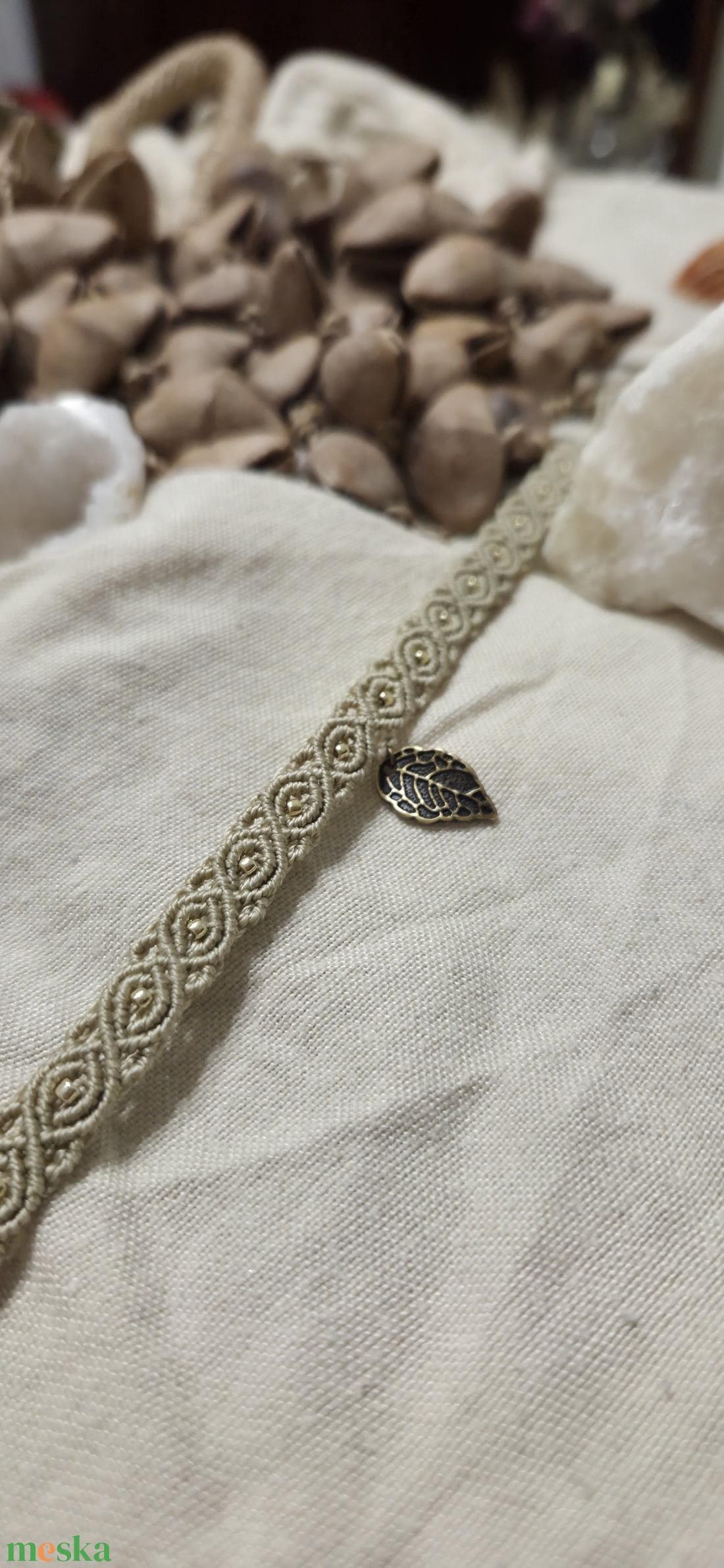 LEVELECSKE choker nyaklánc  - ékszer - nyaklánc - medálos nyaklánc - Meska.hu