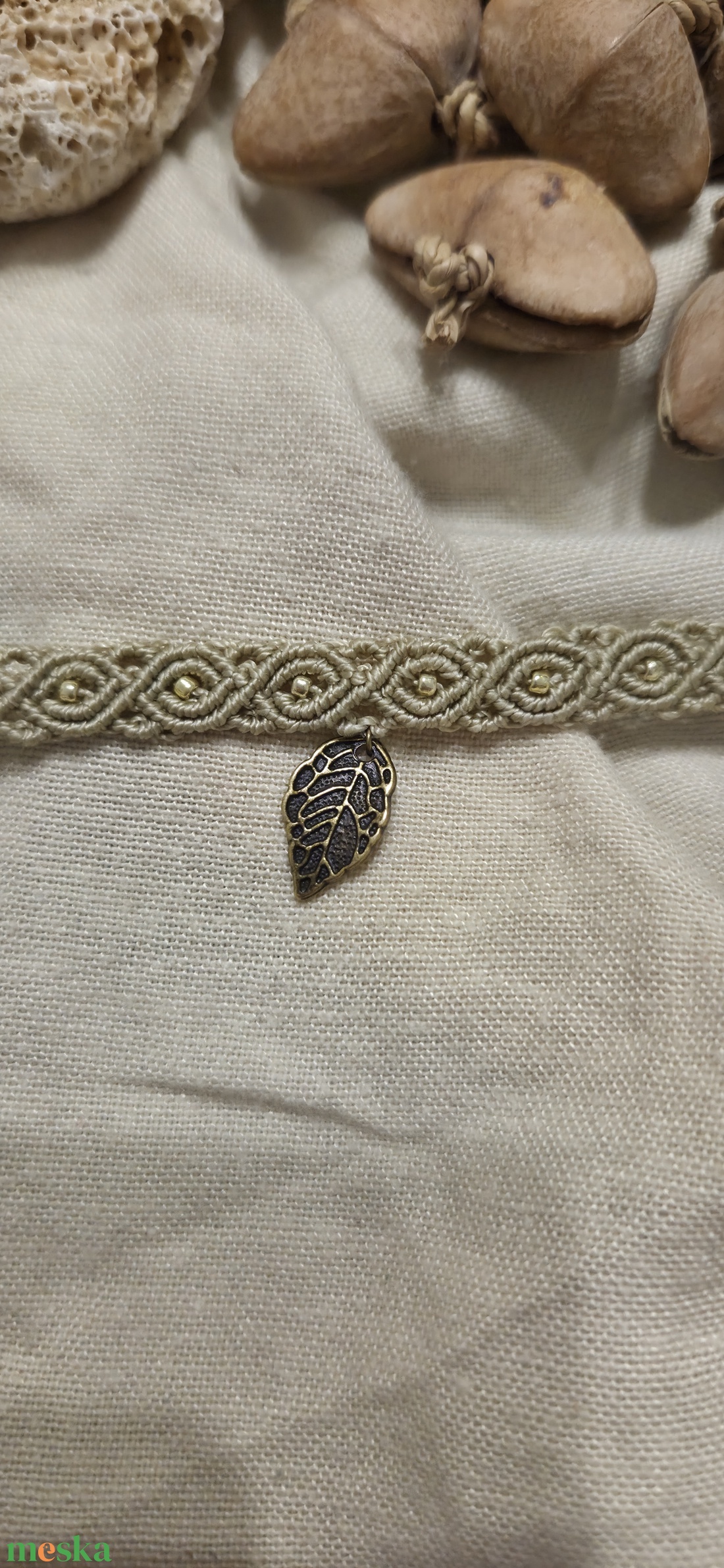 LEVELECSKE choker nyaklánc  - ékszer - nyaklánc - medálos nyaklánc - Meska.hu