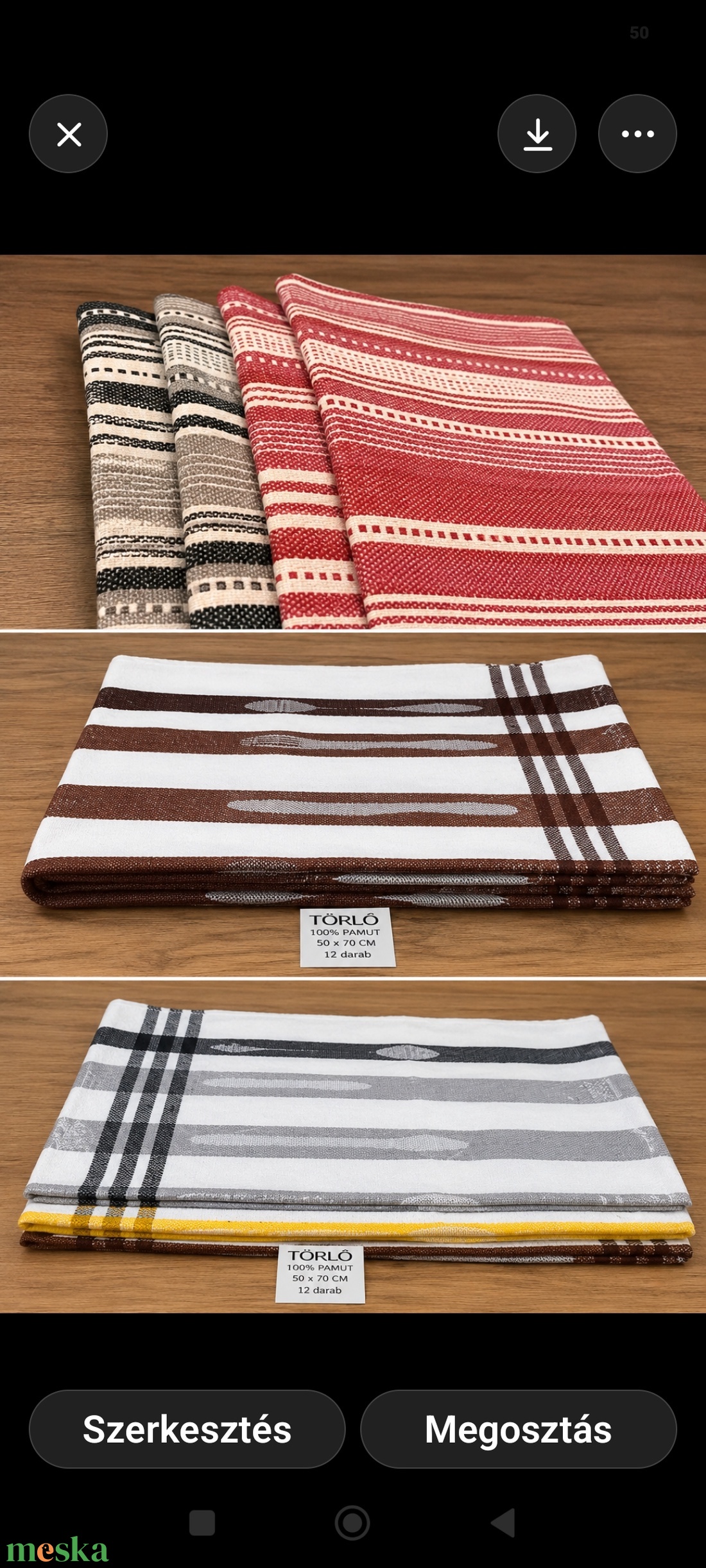 1 db OS választható színű konyharuha  - otthon & életmód - konyhafelszerelés, tálalás - konyhai textil - konyharuha & törlőkendő - Meska.hu