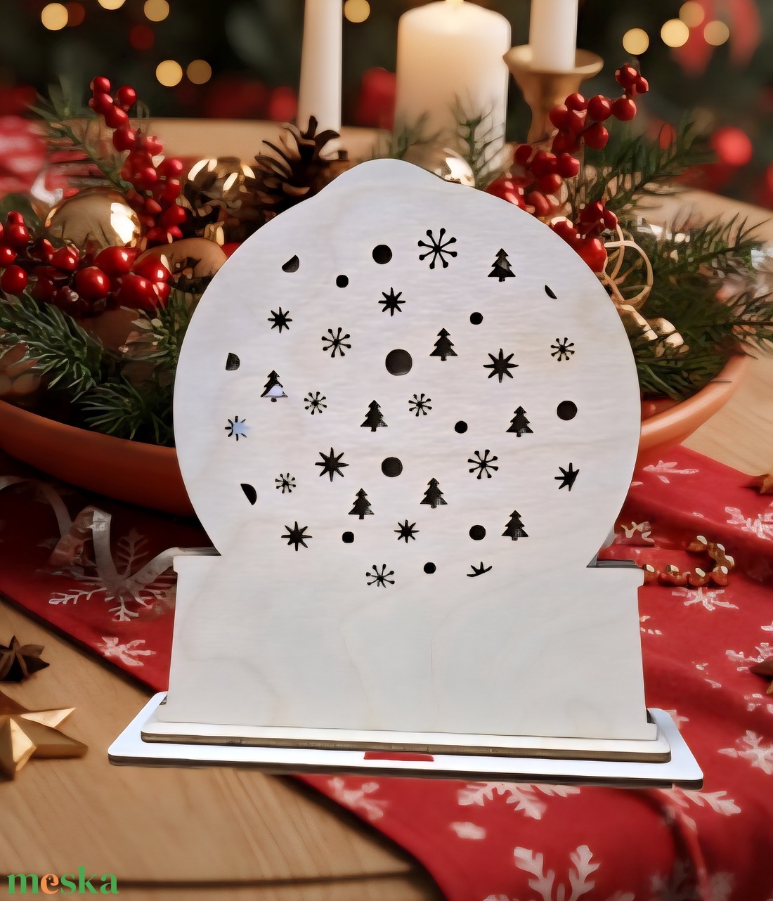 Mikulás,Adventi naptár  - karácsony - adventi díszek - adventi naptár - Meska.hu