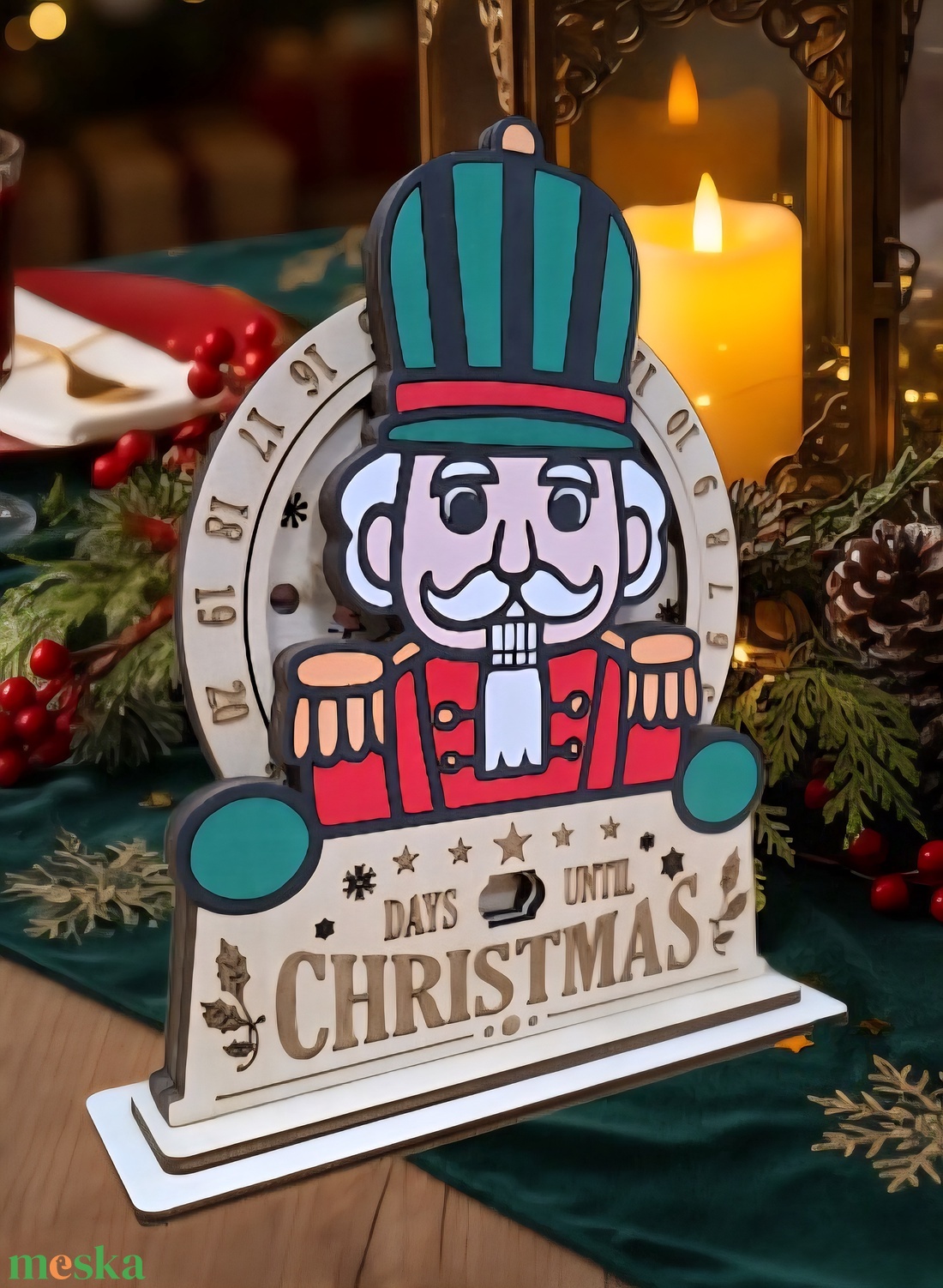 Diótörő,Adventi naptár  - karácsony - adventi díszek - adventi naptár - Meska.hu