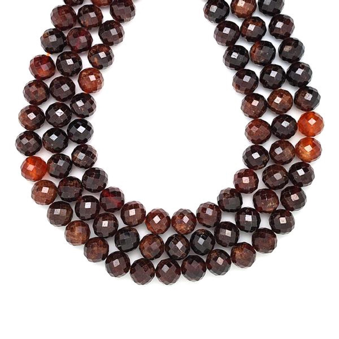 Gránát hesszonit fazettált golyó 9mm  ékszerkészítő alapanyag (füzér) - kellékek & szerszámok - ásvány alapanyag - ásványfüzér - Meska.hu Gránát hesszonit fazettált golyó 9mm  ékszerkészítő alapanyag (füzér) - kellékek & szerszámok - ásvány alapanyag - ásványfüzér - Meska.hu