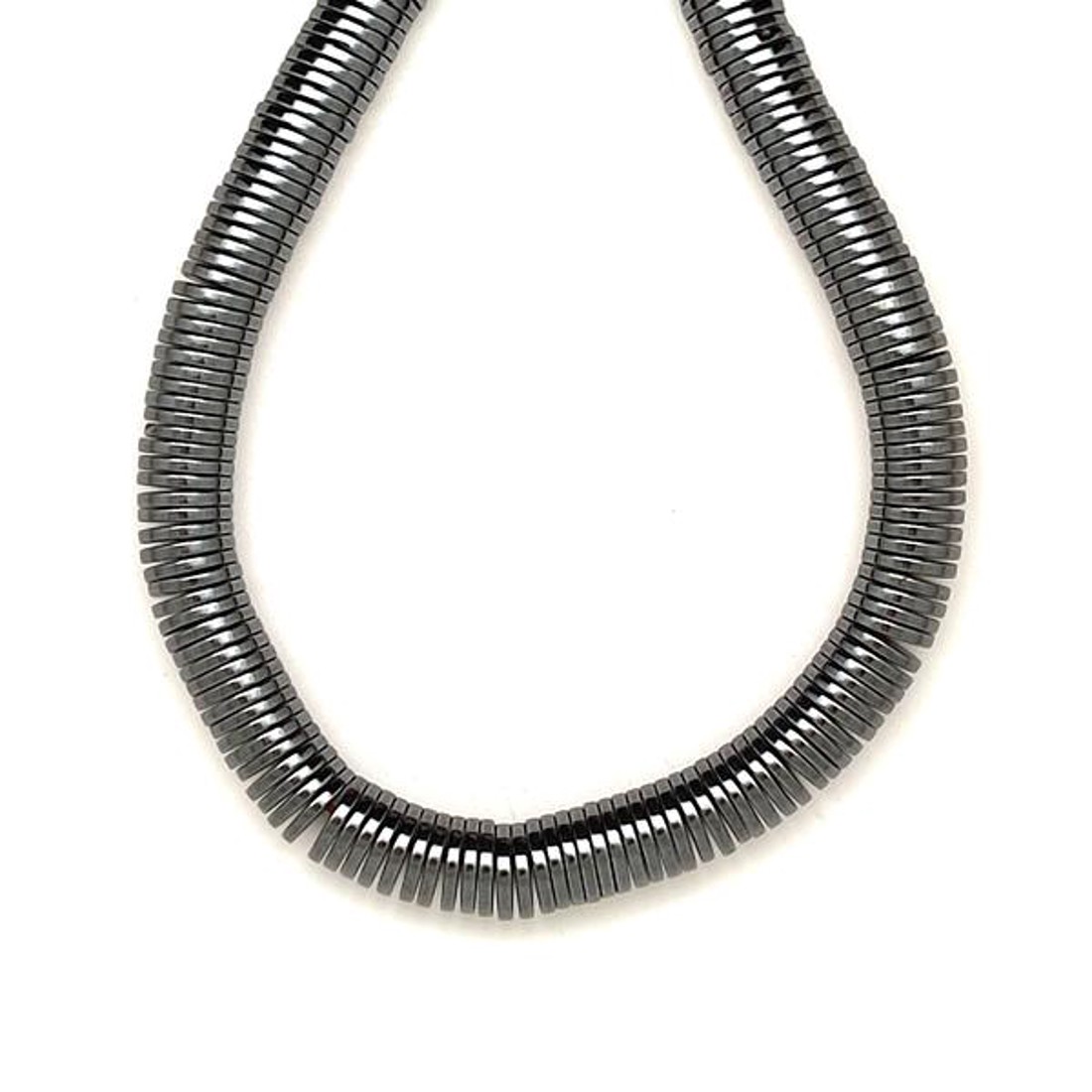 Hematit korong 8x1-1,5mm  ékszerkészítő alapanyag (füzér) - kellékek & szerszámok - ásvány alapanyag - ásványfüzér - Meska.hu