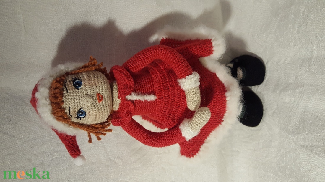 Mikulás nagylánya  - játék & sport - baba & babaház - baba - Meska.hu