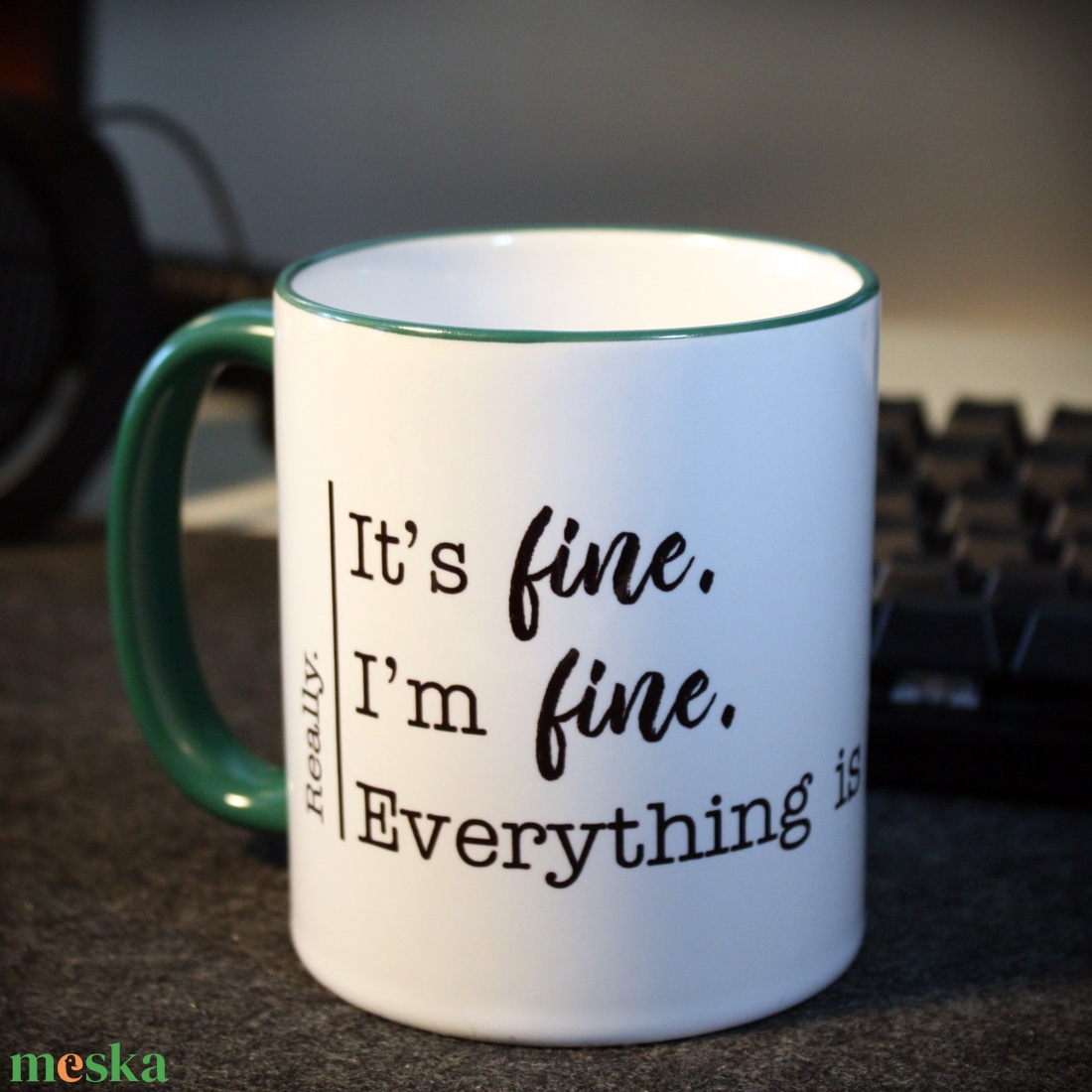 Egyedi feliratos bögre - otthon & életmód - konyhafelszerelés, tálalás - tálalás - bögre & csésze - Meska.hu