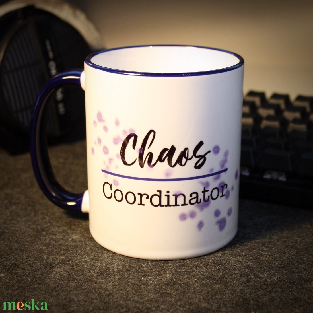 'Chaos coordinator' feliratú bögre - otthon & életmód - konyhafelszerelés, tálalás - tálalás - bögre & csésze - Meska.hu 'Chaos coordinator' feliratú bögre - otthon & életmód - konyhafelszerelés, tálalás - tálalás - bögre & csésze - Meska.hu