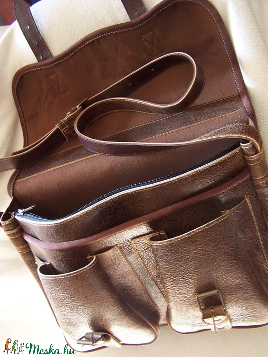 Klasszikus iskolatáska 3 -  - Meska.hu