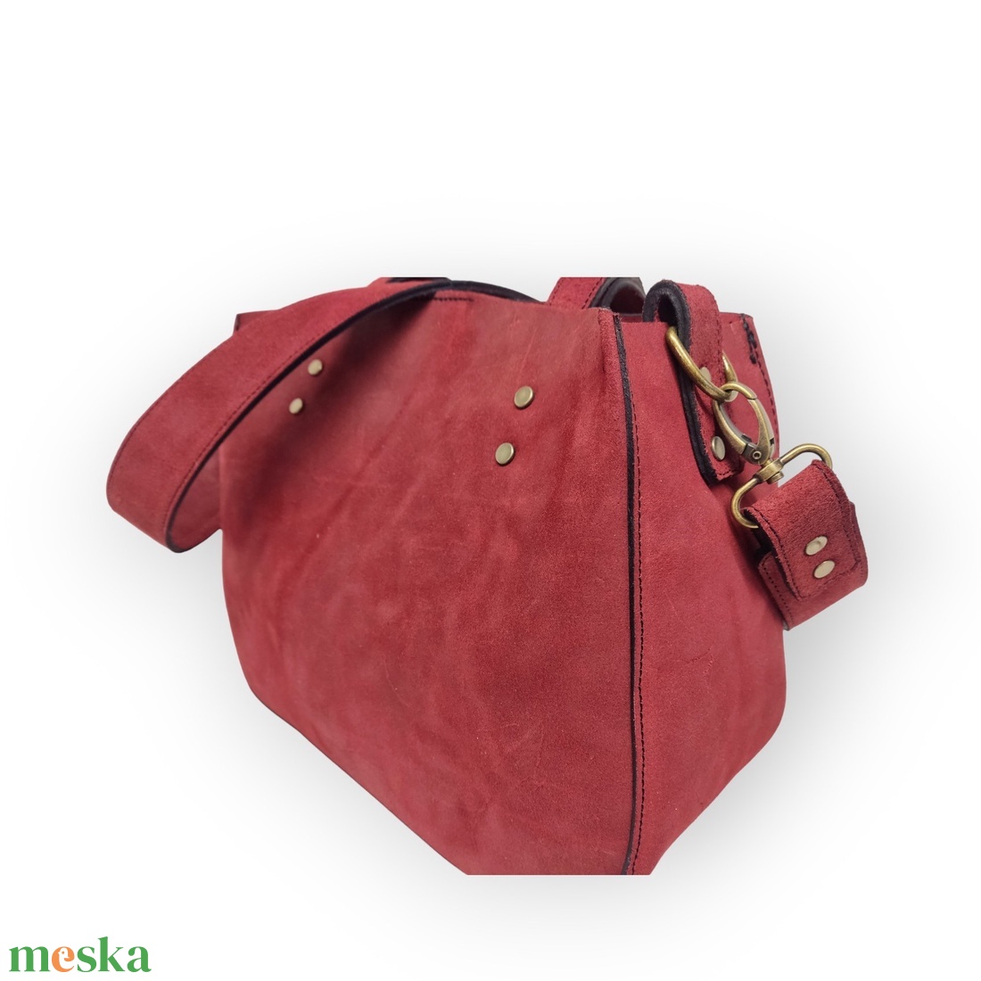 Kisebb mindentbele táska - piros - táska & tok - kézitáska & válltáska - nagy pakolós táska - Meska.hu