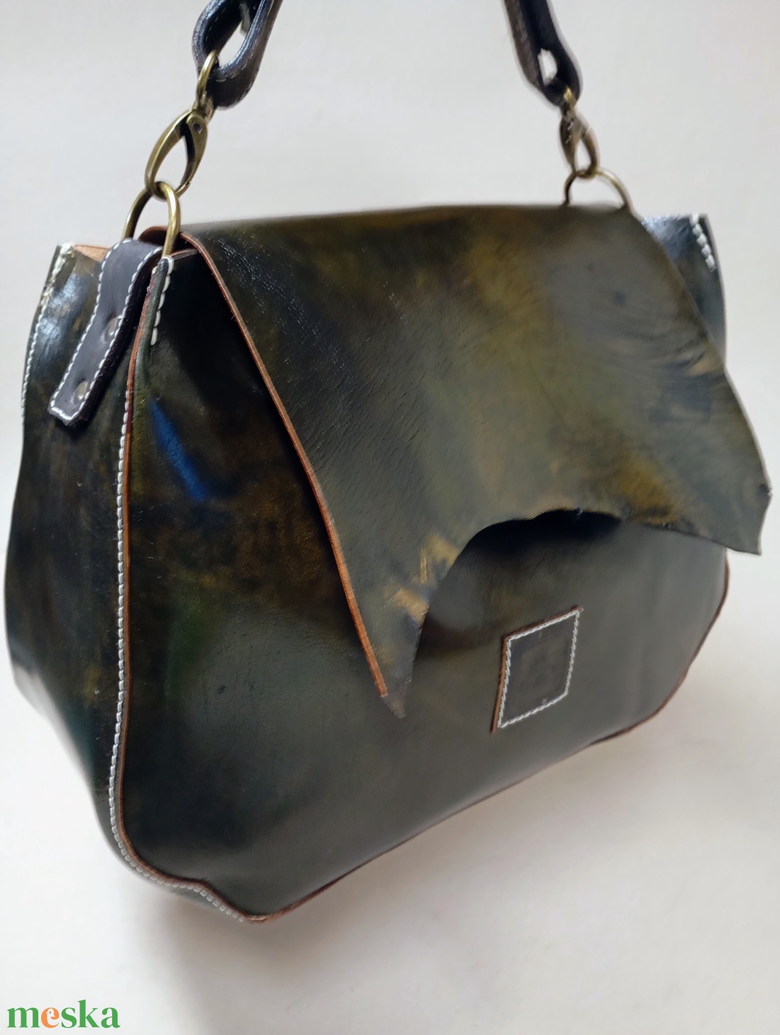 Kisebb mindentbele táska most másképp - kecske - táska & tok - kézitáska & válltáska - nagy pakolós táska - Meska.hu