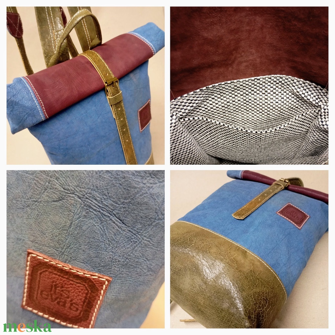 Csini futár hátizsák nem csak futároknak_tarka - játék & sport - sport és kikapcsolódás - kerékpározás - biciklis táska - Meska.hu