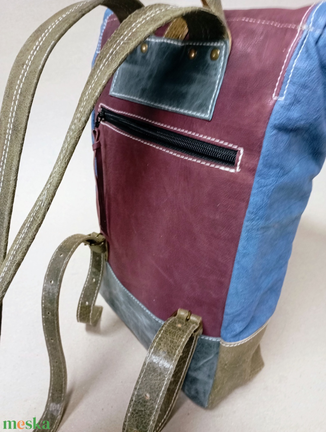 Csini futár hátizsák nem csak futároknak_tarka - játék & sport - sport és kikapcsolódás - kerékpározás - biciklis táska - Meska.hu