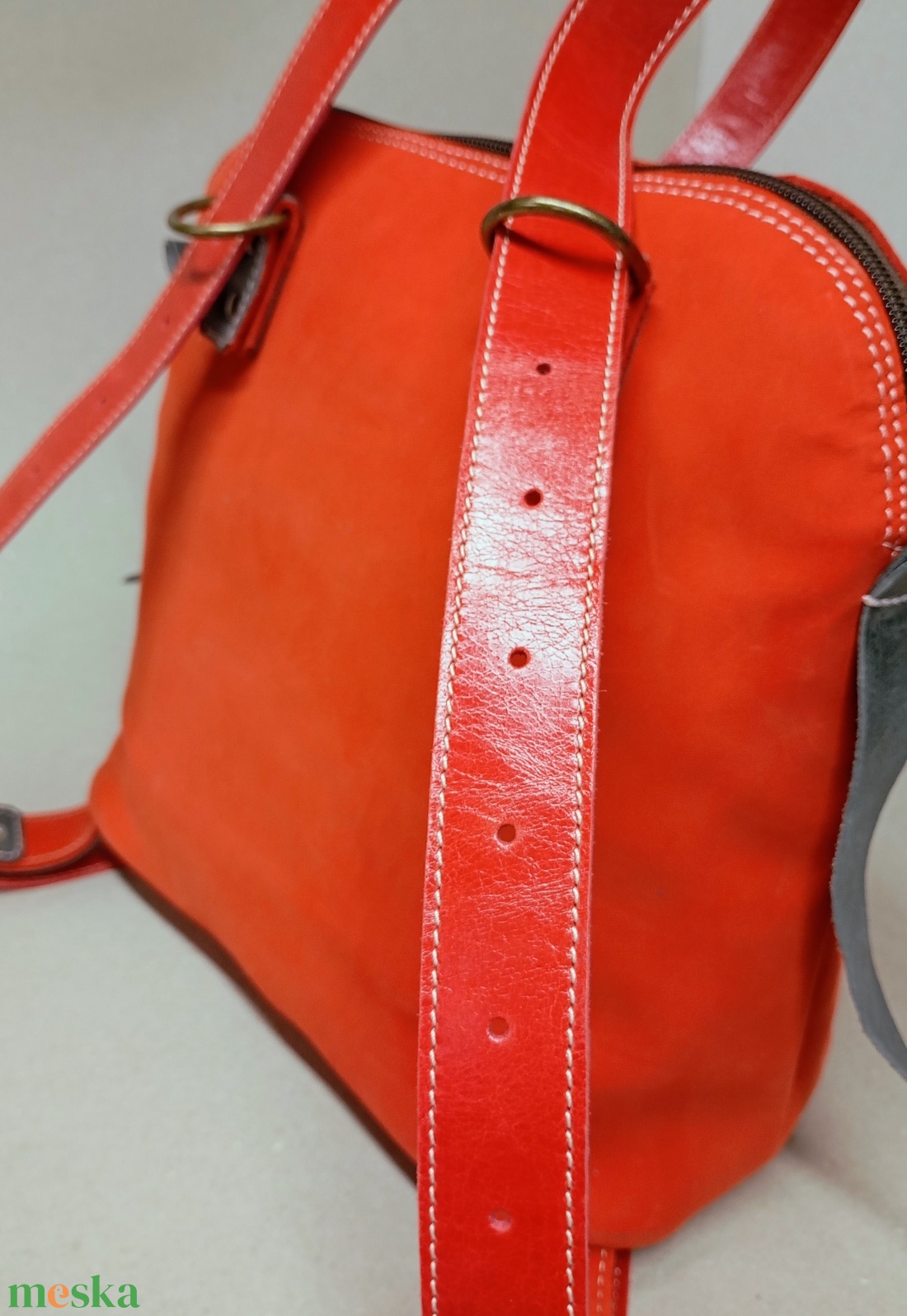 Háti/váll táska_korall - táska & tok - variálható táska - Meska.hu