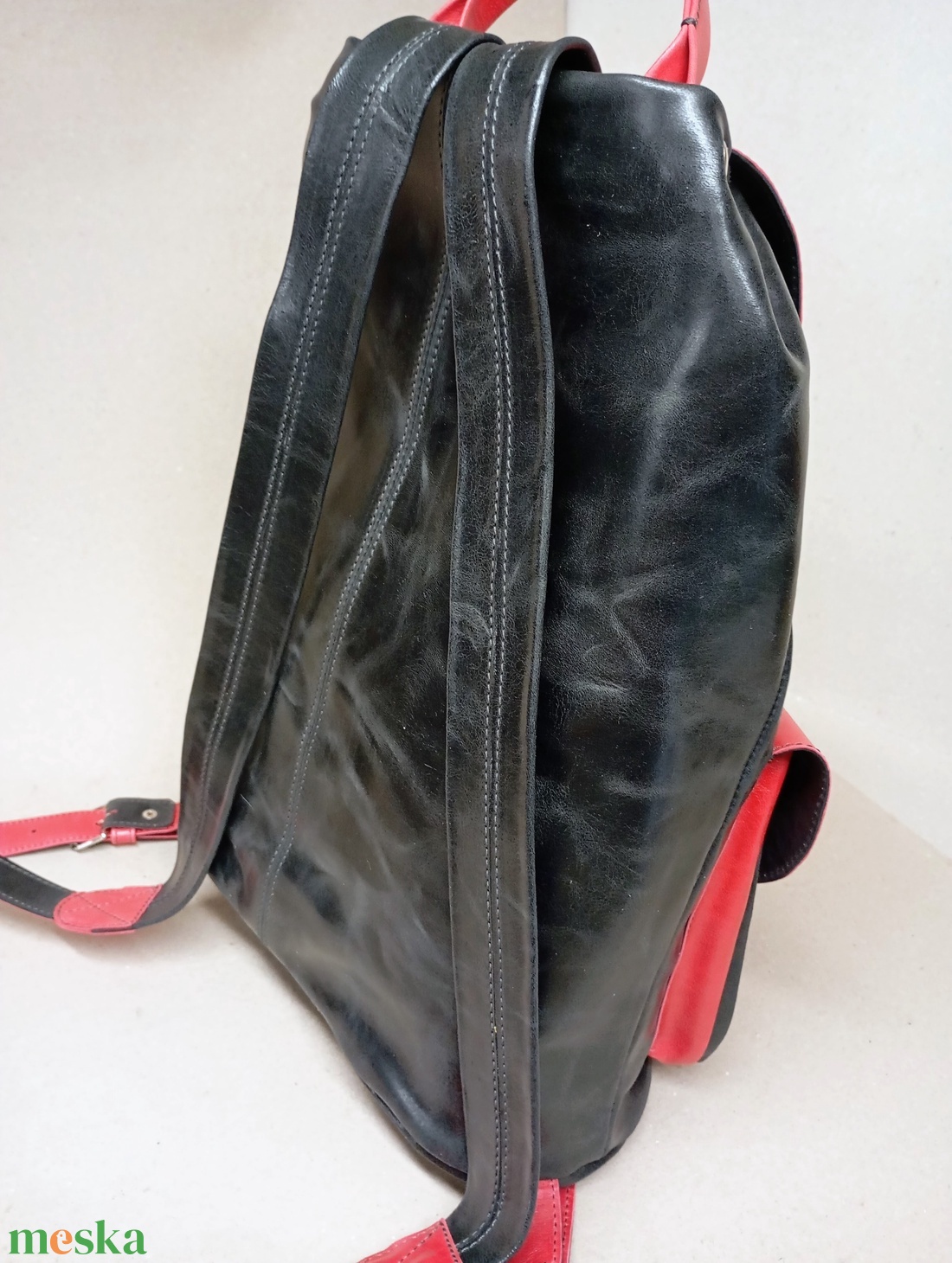 Klasszikus hátizsák_ szines/3 - táska & tok - hátizsák - hátizsák - Meska.hu