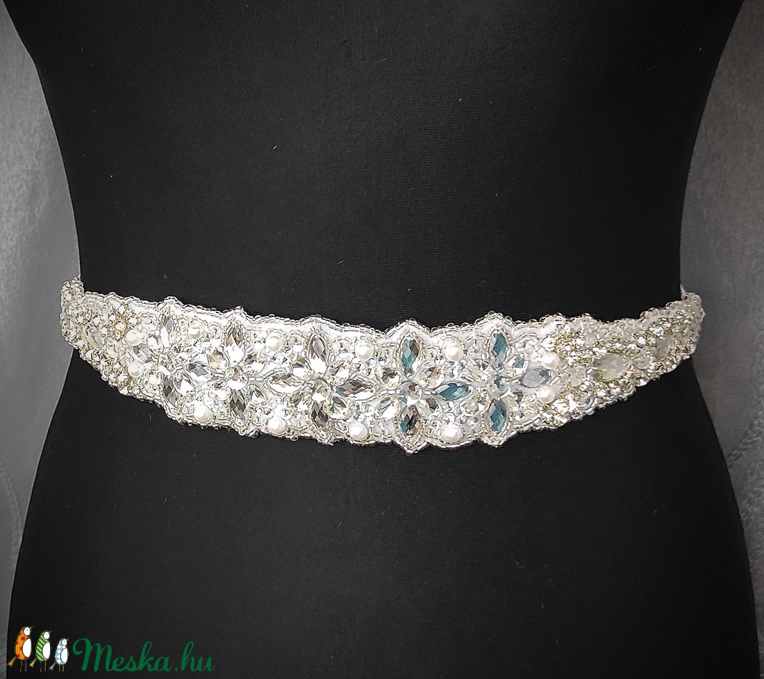 Menyasszonyi öv - esküvő - kiegészítők - öv & pánt - Meska.hu