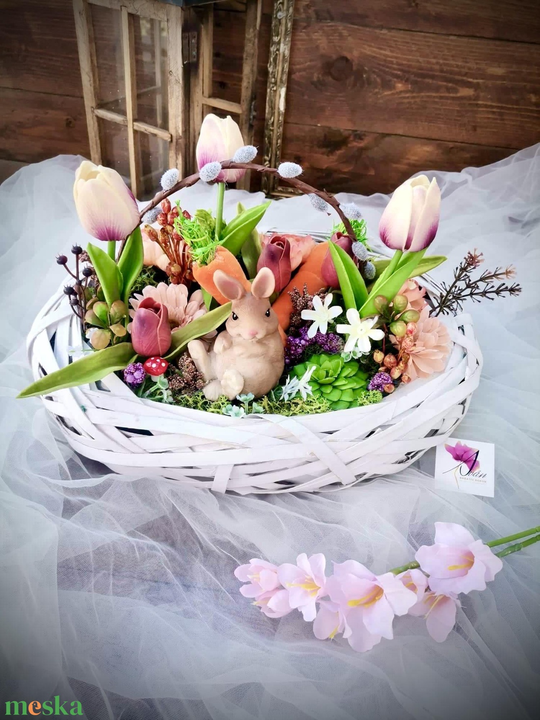 Tavaszi nyuszifészek, nyuszi fészek asztaldísz, húsvéti tulipán dekoráció - otthon & életmód - dekoráció - asztal és polc dekoráció - asztaldísz - Meska.hu Tavaszi nyuszifészek, nyuszi fészek asztaldísz, húsvéti tulipán dekoráció - otthon & életmód - dekoráció - asztal és polc dekoráció - asztaldísz - Meska.hu