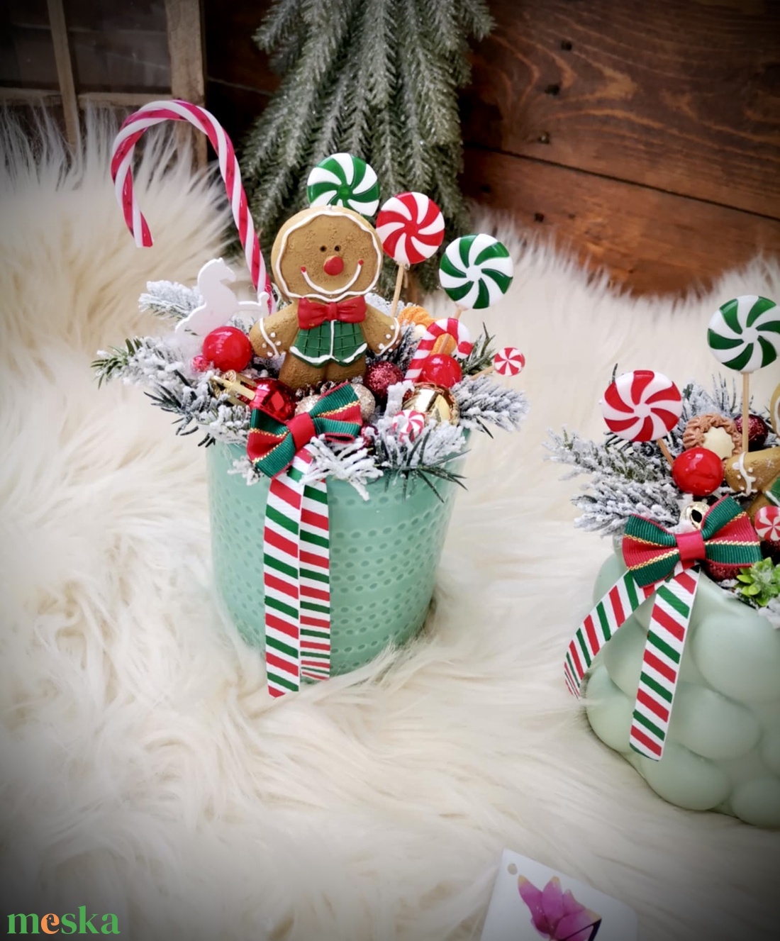 Maroknyi Mézeskalács karácsonyi asztaldísz dekoráció - karácsony - adventi díszek - adventi koszorú - Meska.hu Maroknyi Mézeskalács karácsonyi asztaldísz dekoráció - karácsony - adventi díszek - adventi koszorú - Meska.hu