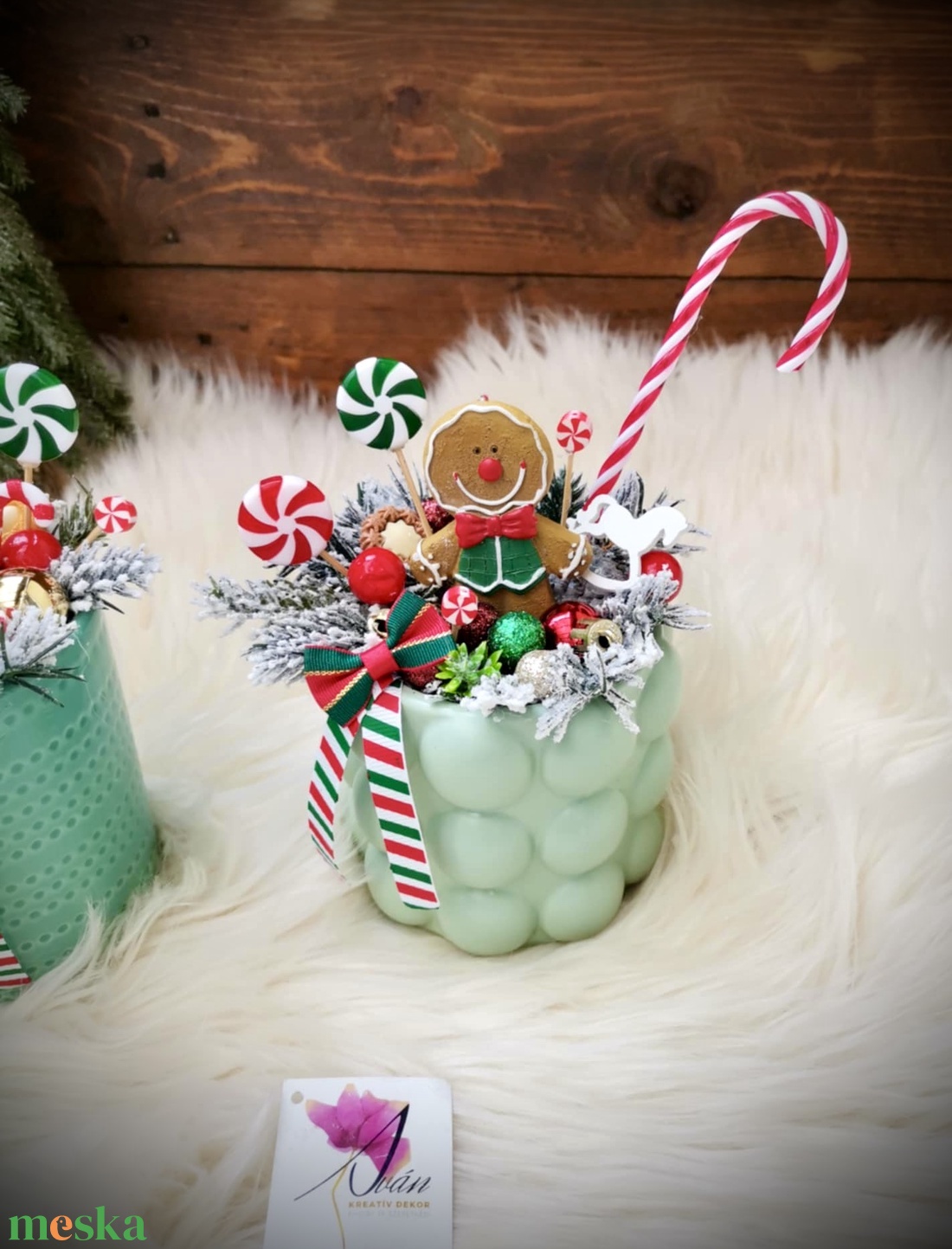 Maroknyi Mézeskalács karácsonyi asztaldísz dekoráció - karácsony - adventi díszek - adventi koszorú - Meska.hu Maroknyi Mézeskalács karácsonyi asztaldísz dekoráció - karácsony - adventi díszek - adventi koszorú - Meska.hu