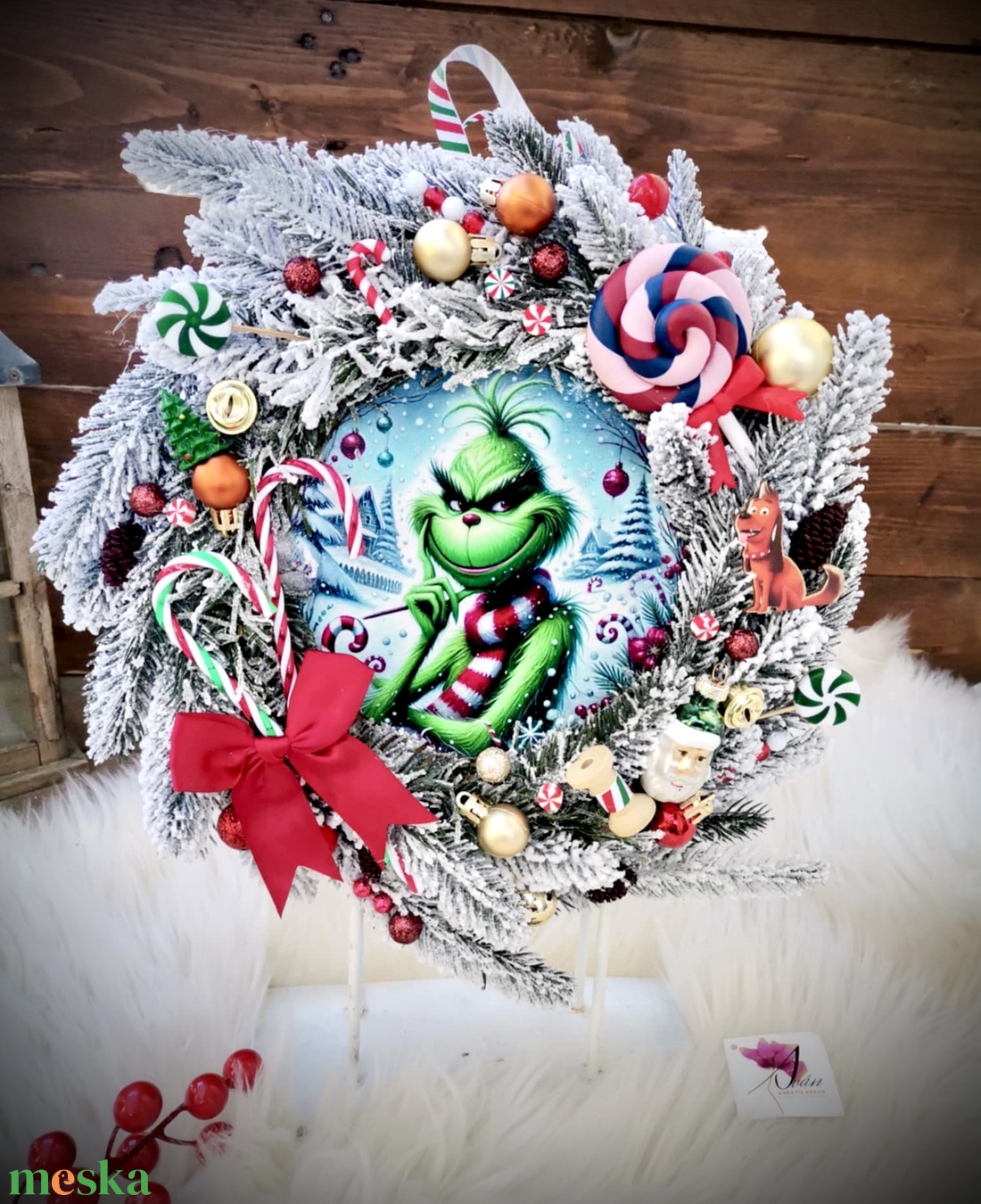 Grinch Grincs karácsonya Ajtódísz kopogtató - karácsony - karácsonyi lakásdekoráció - karácsonyi ajtódíszek - Meska.hu Grinch Grincs karácsonya Ajtódísz kopogtató - karácsony - karácsonyi lakásdekoráció - karácsonyi ajtódíszek - Meska.hu