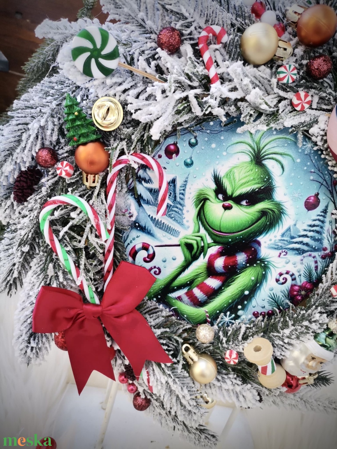 Grinch Grincs karácsonya Ajtódísz kopogtató - karácsony - karácsonyi lakásdekoráció - karácsonyi ajtódíszek - Meska.hu Grinch Grincs karácsonya Ajtódísz kopogtató - karácsony - karácsonyi lakásdekoráció - karácsonyi ajtódíszek - Meska.hu
