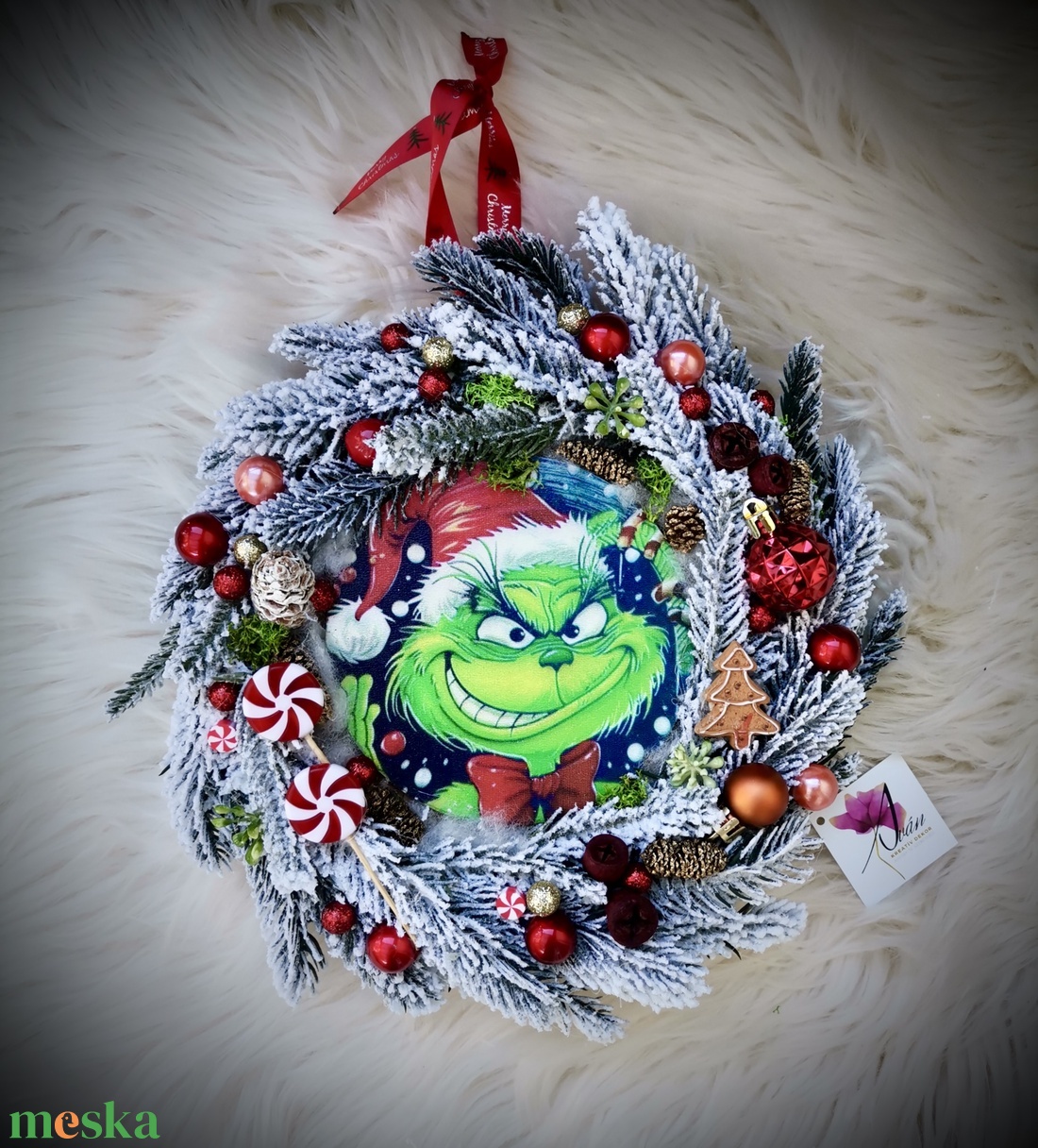 Grinch Grincs karácsonya Ajtódísz kopogtató - karácsony - karácsonyi lakásdekoráció - karácsonyi ajtódíszek - Meska.hu Grinch Grincs karácsonya Ajtódísz kopogtató - karácsony - karácsonyi lakásdekoráció - karácsonyi ajtódíszek - Meska.hu