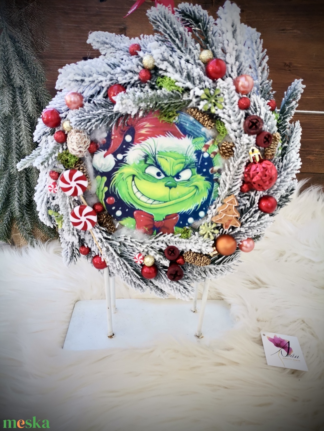 Grinch Grincs karácsonya Ajtódísz kopogtató - karácsony - karácsonyi lakásdekoráció - karácsonyi ajtódíszek - Meska.hu Grinch Grincs karácsonya Ajtódísz kopogtató - karácsony - karácsonyi lakásdekoráció - karácsonyi ajtódíszek - Meska.hu