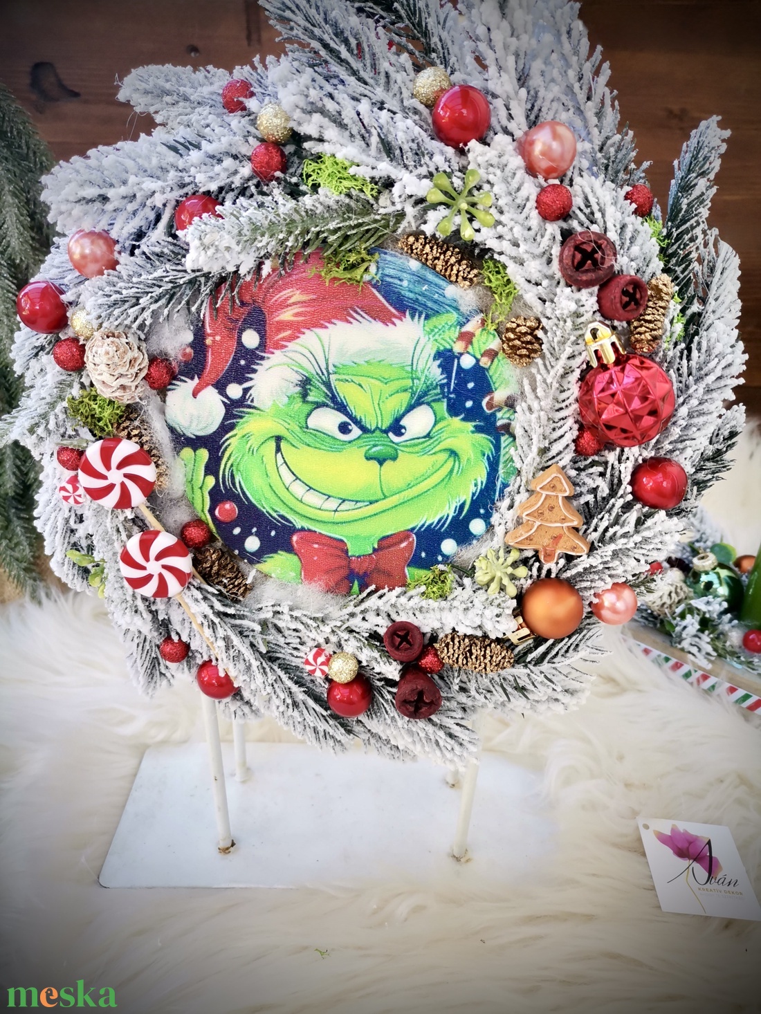 Grinch Grincs karácsonya Ajtódísz kopogtató - karácsony - karácsonyi lakásdekoráció - karácsonyi ajtódíszek - Meska.hu Grinch Grincs karácsonya Ajtódísz kopogtató - karácsony - karácsonyi lakásdekoráció - karácsonyi ajtódíszek - Meska.hu