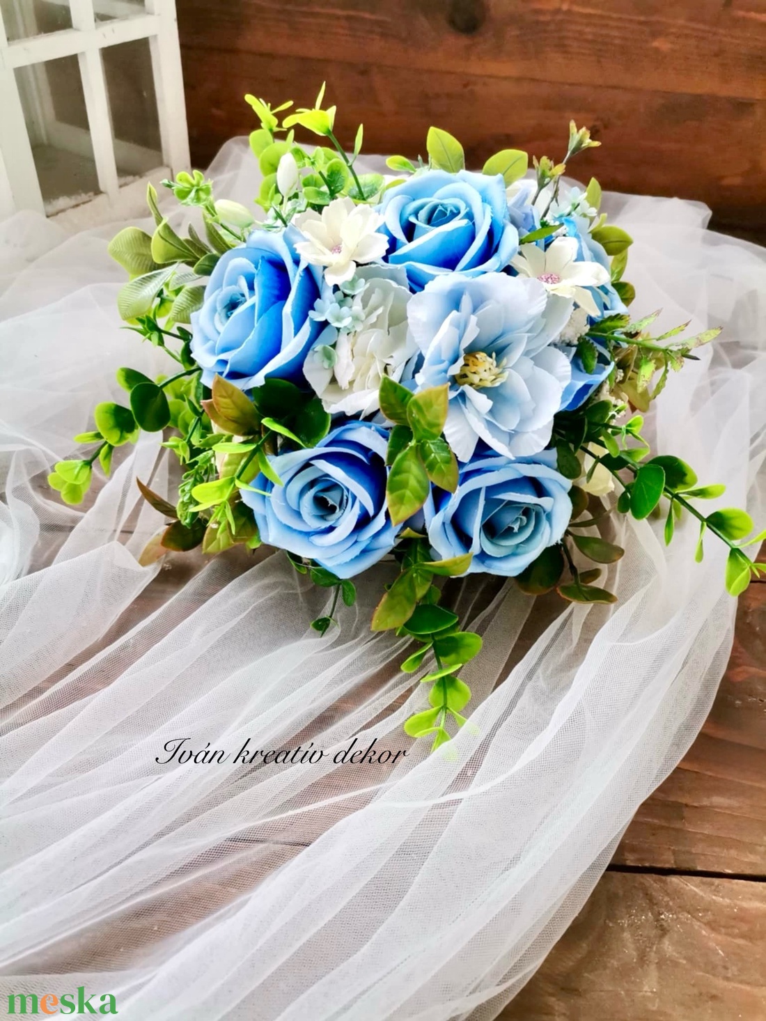 Vákuumos autódísz, autokorso, valami kék autó dísz - esküvő - dekoráció - helyszíni dekor - Meska.hu