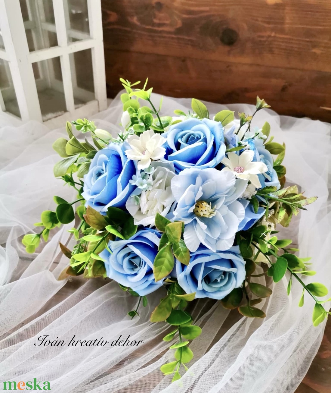 Vákuumos autódísz, autokorso, valami kék autó dísz - esküvő - dekoráció - helyszíni dekor - Meska.hu