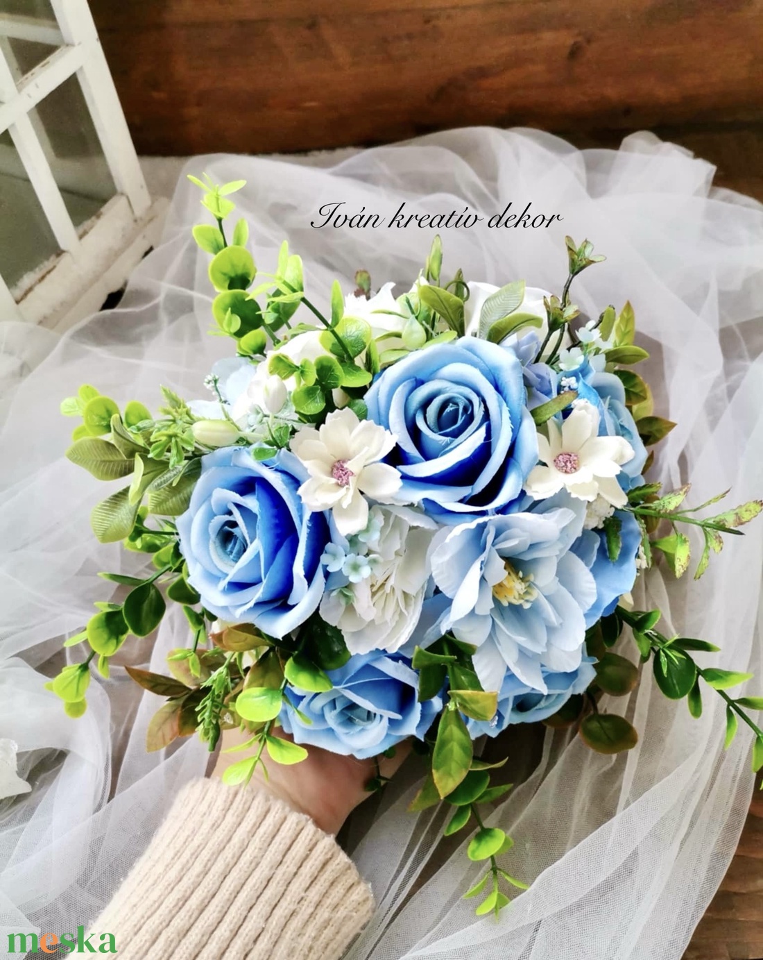 Vákuumos autódísz, autokorso, valami kék autó dísz - esküvő - dekoráció - helyszíni dekor - Meska.hu