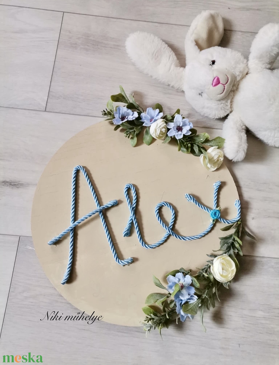 Babaszoba dekoráció, névtábla, név tábla, babanév dekor - baba - mama - babaszoba dekoráció - babanév dekoráció - Meska.hu