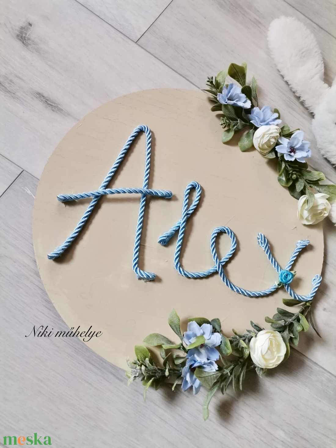 Babaszoba dekoráció, névtábla, név tábla, babanév dekor - baba - mama - babaszoba dekoráció - babanév dekoráció - Meska.hu