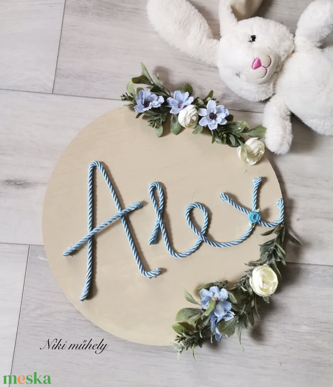 Babaszoba dekoráció, névtábla, név tábla, babanév dekor - baba - mama - babaszoba dekoráció - babanév dekoráció - Meska.hu