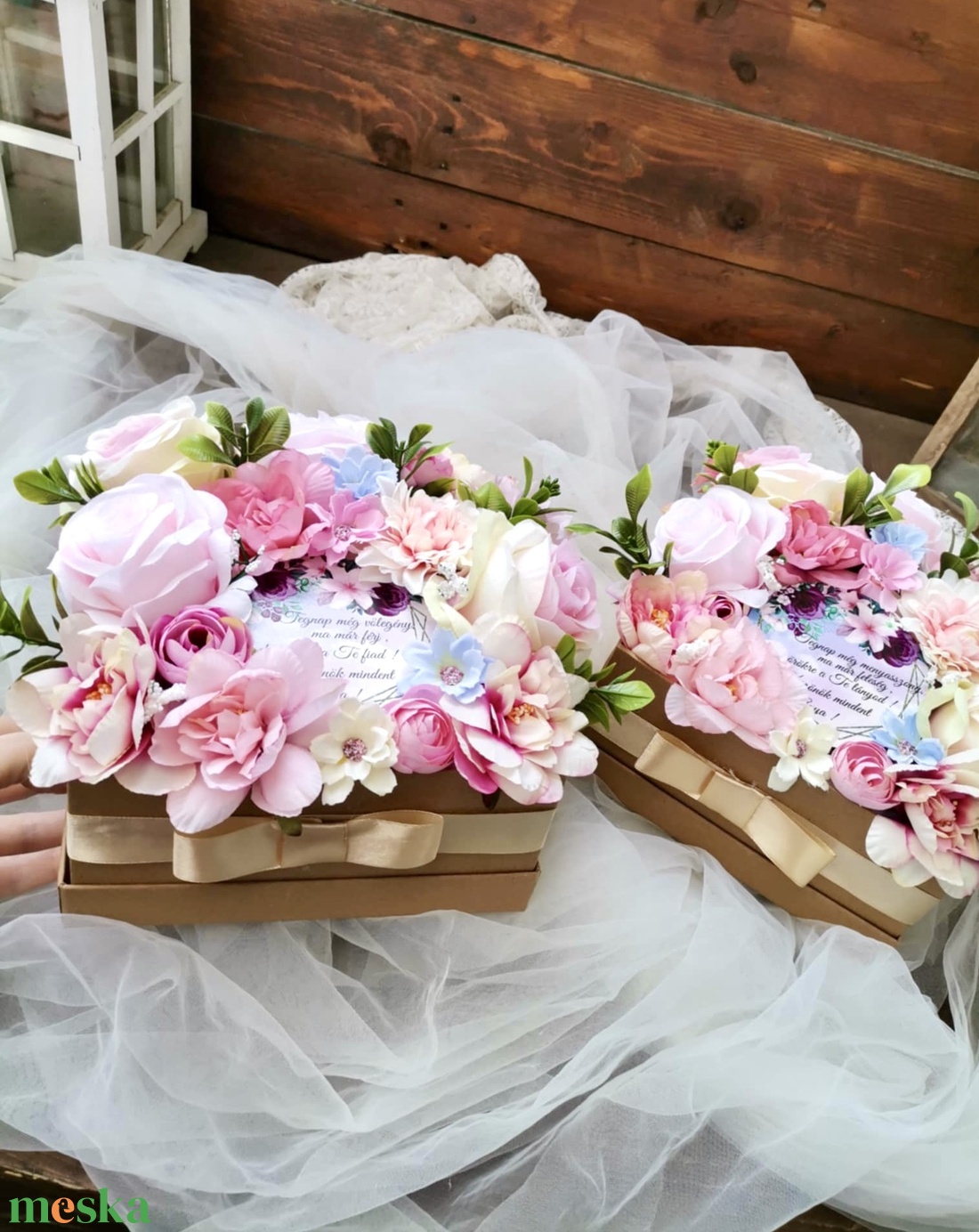 Szülőköszöntő ajándék dobozok, doboz, boxok, anya esküvői ajándék  - esküvő - emlék & ajándék - szülőköszöntő ajándék - Meska.hu