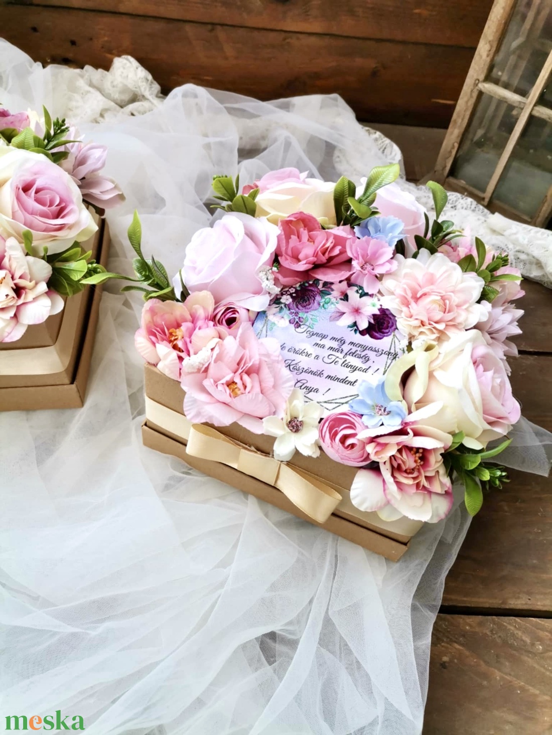 Szülőköszöntő ajándék dobozok, doboz, boxok, anya esküvői ajándék  - esküvő - emlék & ajándék - szülőköszöntő ajándék - Meska.hu