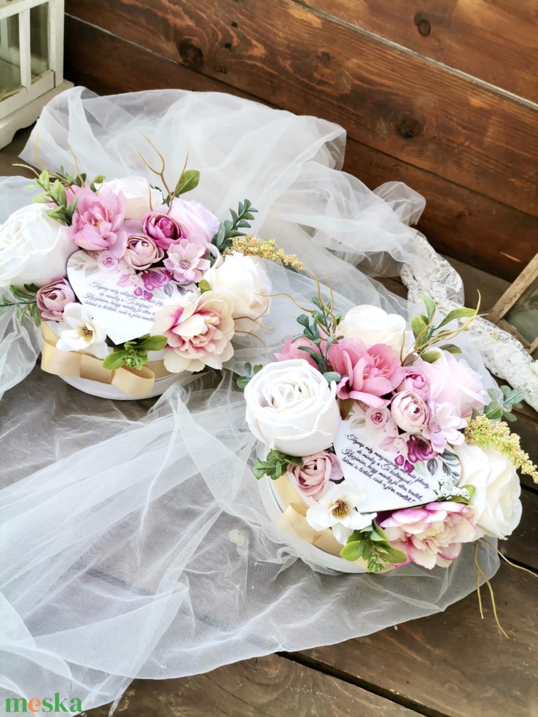 Szülőköszöntő ajándék ajándék boxok esküvői dekor  - esküvő - emlék & ajándék - szülőköszöntő ajándék - Meska.hu