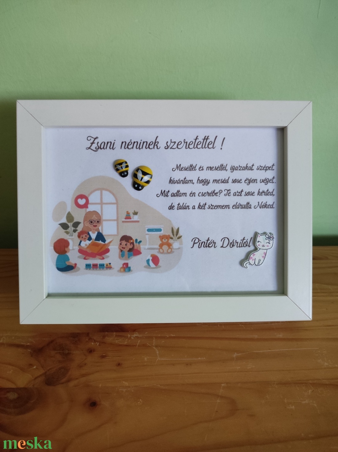 Óvó néninek köszönettel  - otthon & életmód - dekoráció - kép & falikép - plakát - Meska.hu