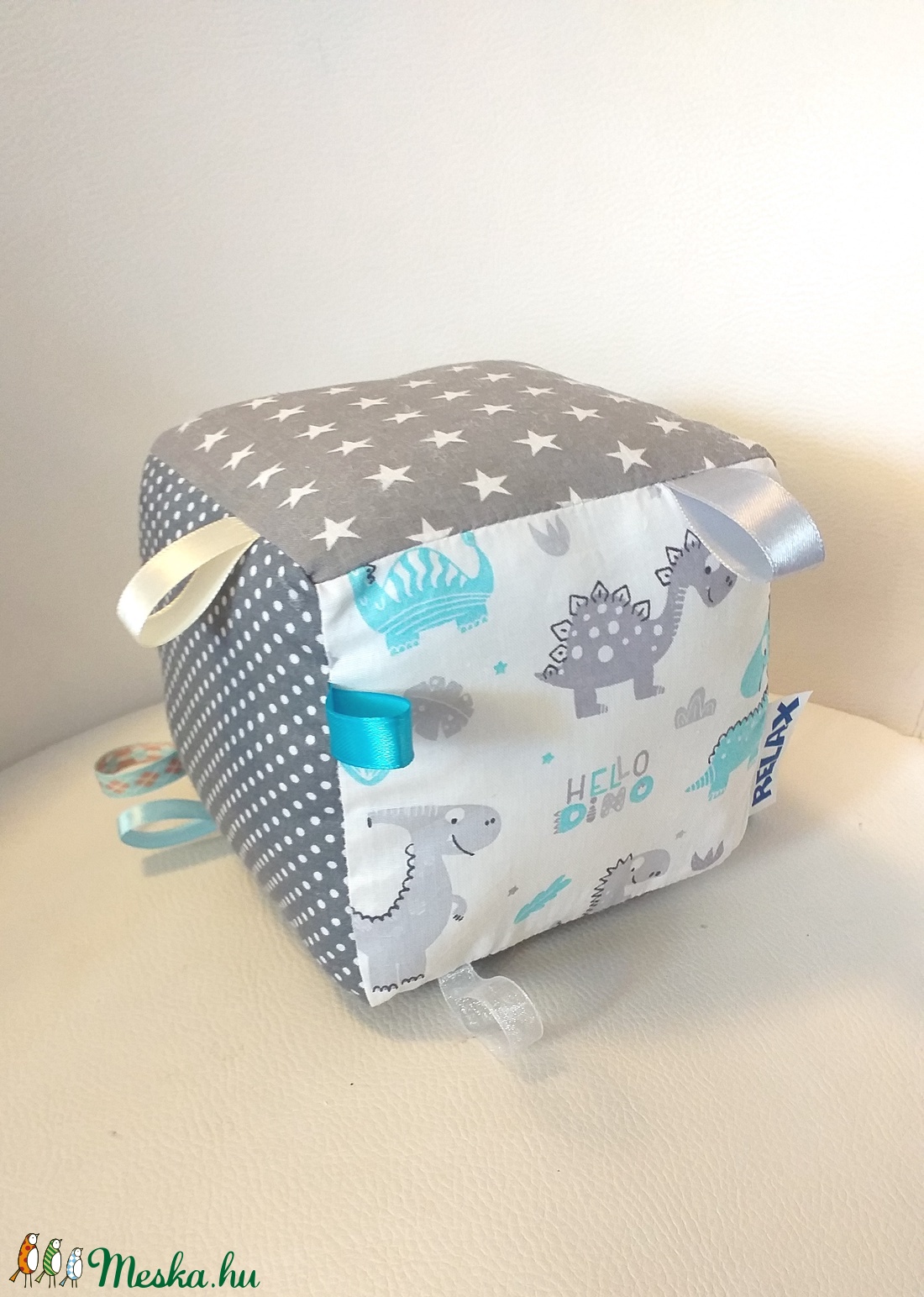 Kicsi Dinó Címke kocka - játék & sport - Meska.hu