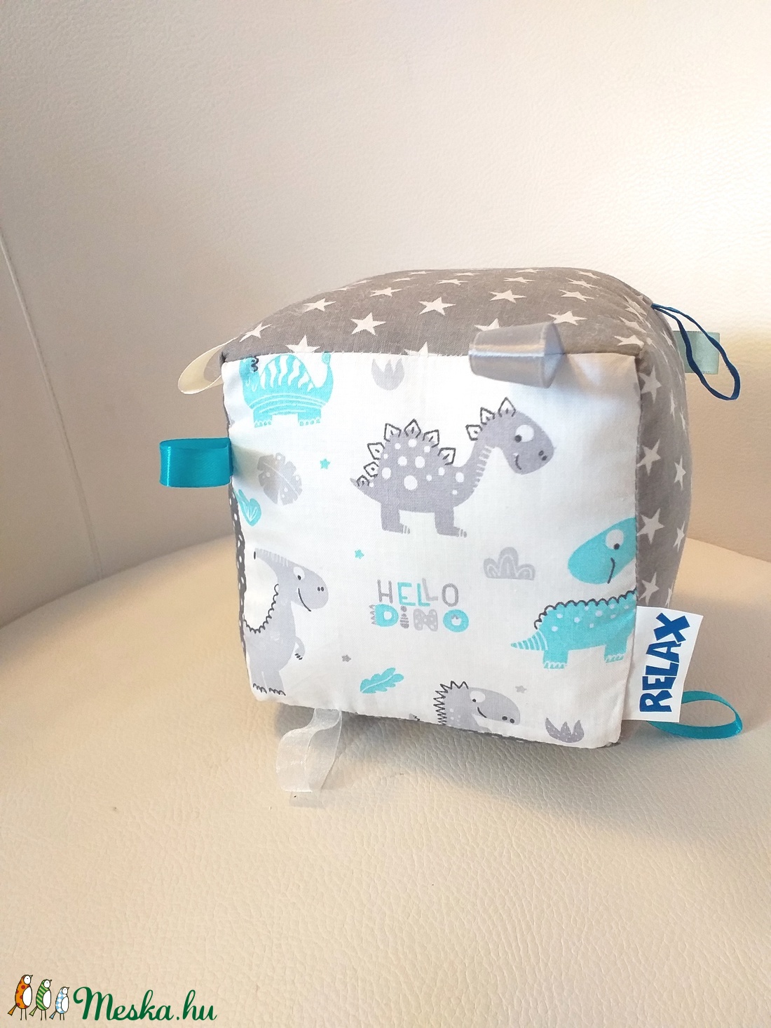 Kicsi Dinó Címke kocka - játék & sport - Meska.hu