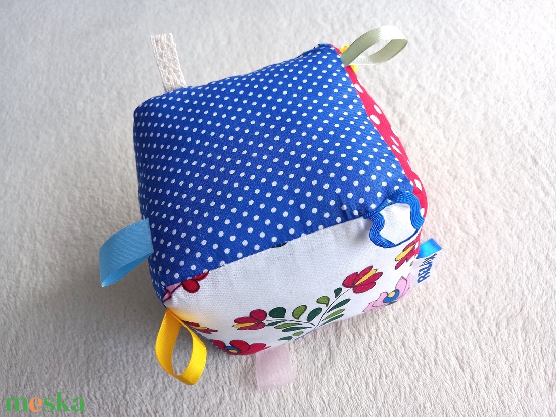 Matyó Címke kocka / Babakocka - játék & sport - Meska.hu