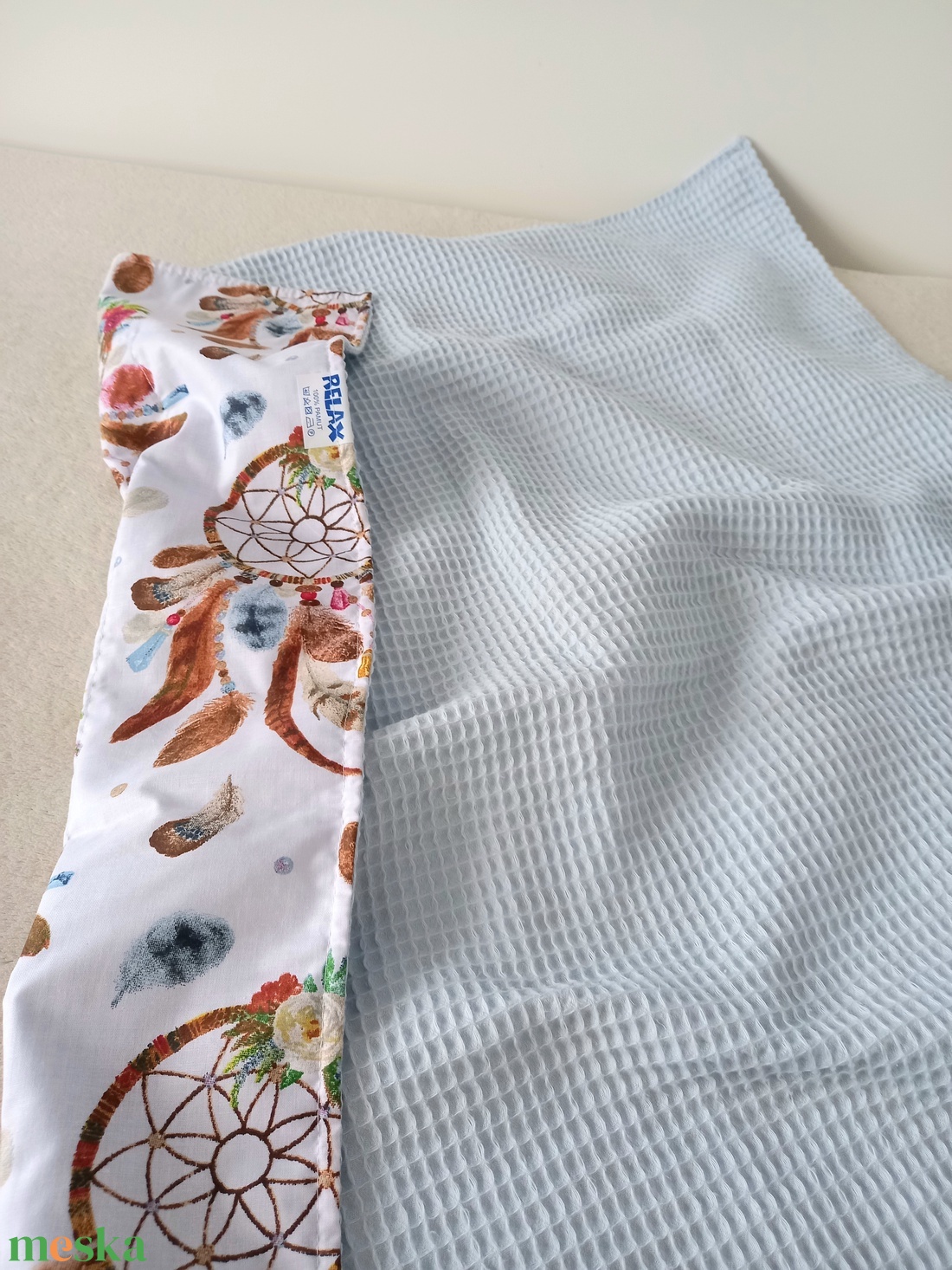 Álomfogó Waffel Nyári takaró  - baba - mama - baba ágynemű - babatakaró, gyerek pléd - Meska.hu