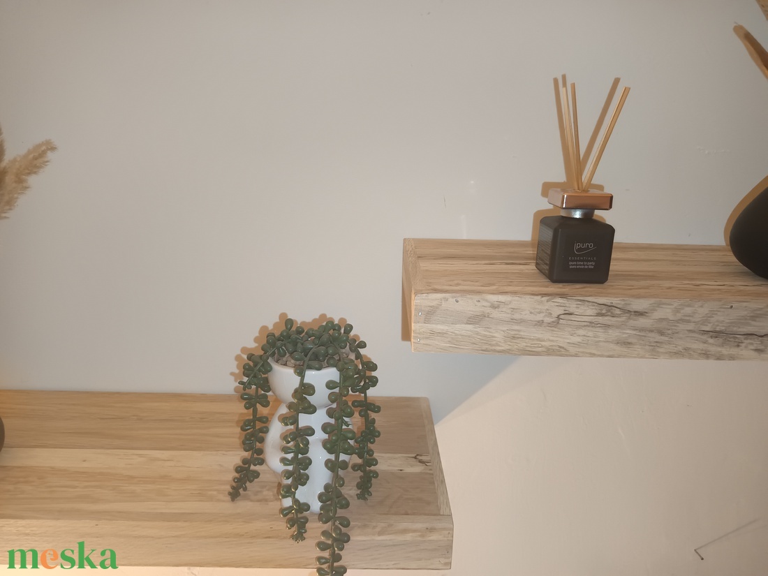 Tölgyfa lengőpolc.  - otthon & életmód - bútor - polc - Meska.hu