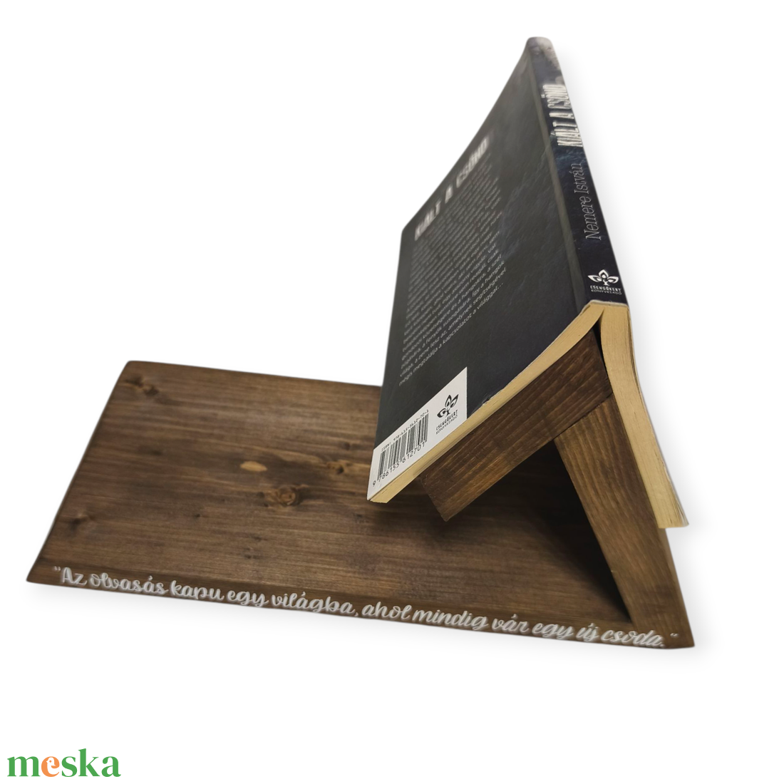Könyvjelző fából  - könyv & zene - könyvjelző - Meska.hu
