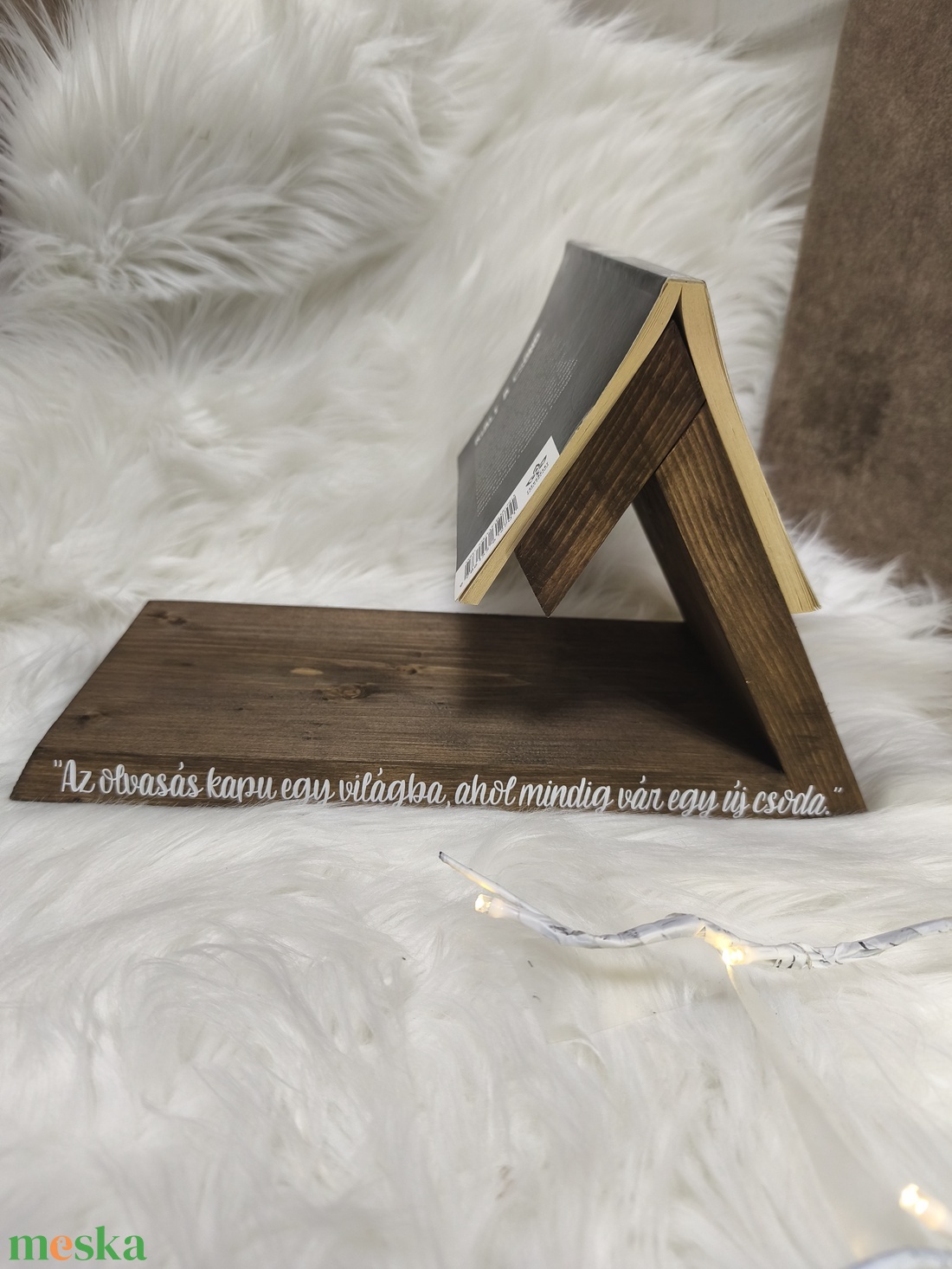 Könyvjelző fából  - könyv & zene - könyvjelző - Meska.hu