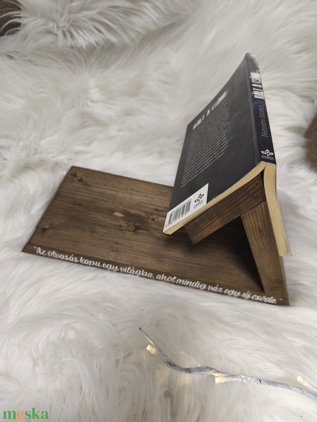 Könyvjelző fából  - könyv & zene - könyvjelző - Meska.hu