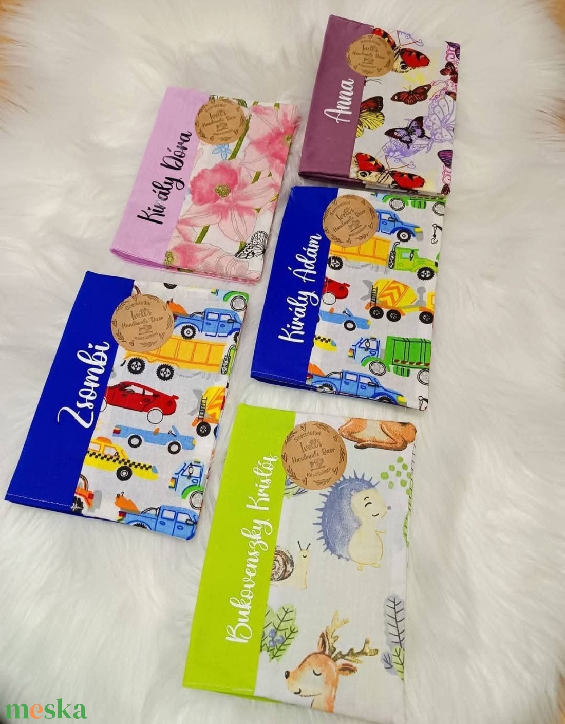 Egészségügyi kiskönyv borító - baba - mama - babaemlékek - egészségügyi kiskönyv borító - Meska.hu