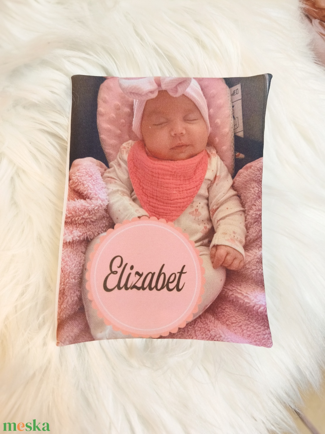 Egészségügyi kiskönyv borító, egyedi fényképpel, fotóval - baba - mama - babaemlékek - egészségügyi kiskönyv borító - Meska.hu