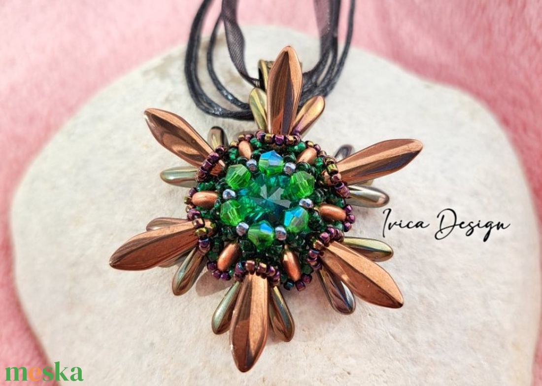 Bronzos Amara Medál Nyaklánccal - ékszer - nyaklánc - medálos nyaklánc - Meska.hu