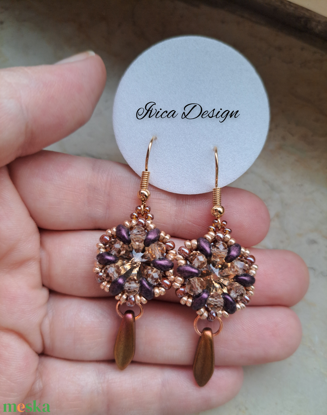Rosegold Xénia Ékszerszett  - ékszer - ékszerszett - Meska.hu