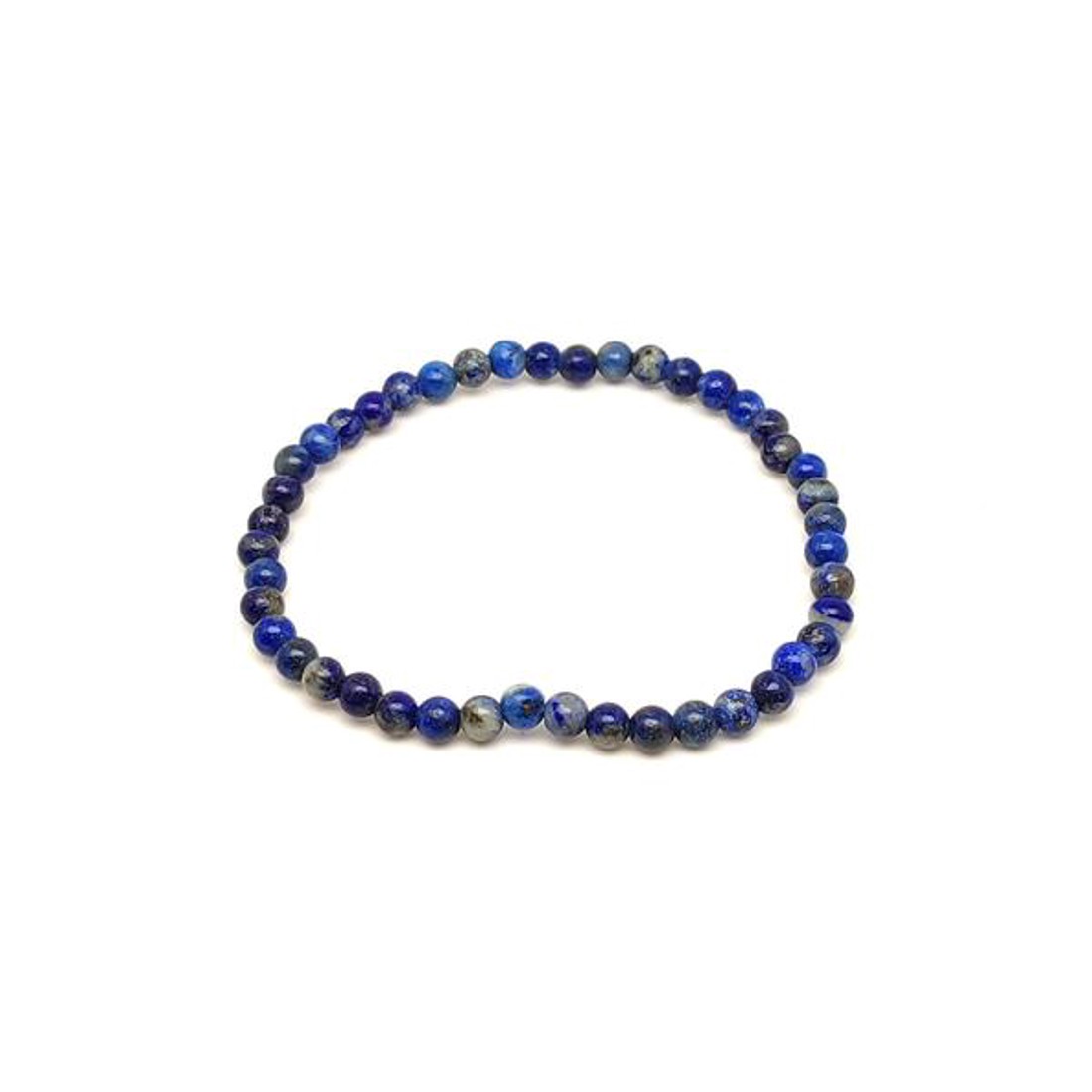 Lapis lazuli golyó karkötő 45 mm - ékszer - karkötő - ásványkarkötő - Meska.hu