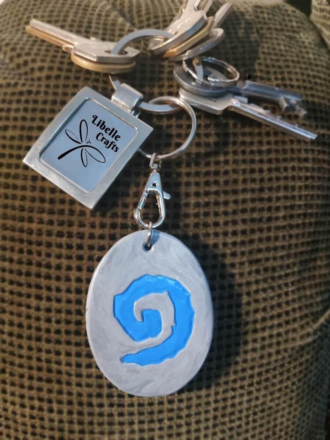 Hearthstone kulcstartó - táska & tok - kulcstartó & táskadísz - kulcstartó - Meska.hu